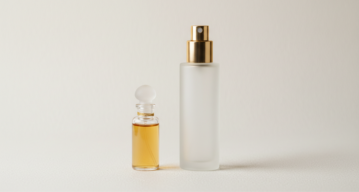 Pure Attar vs Commercial Perfume